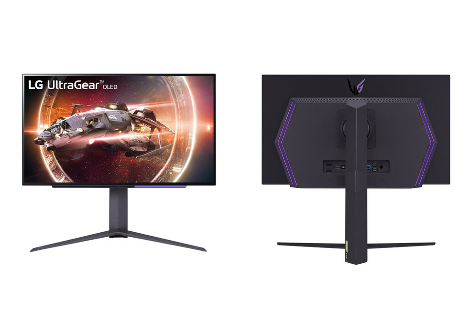 LG 올레드 게이밍 모니터 ‘27GS95QE’ 신제품. (사진=혜지시스템)