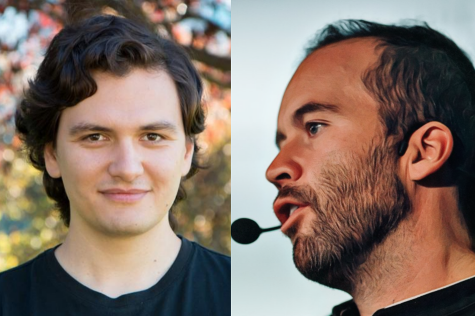 미하일 소손킨(왼쪽)과 패트릭 워들. (사진=더블유)