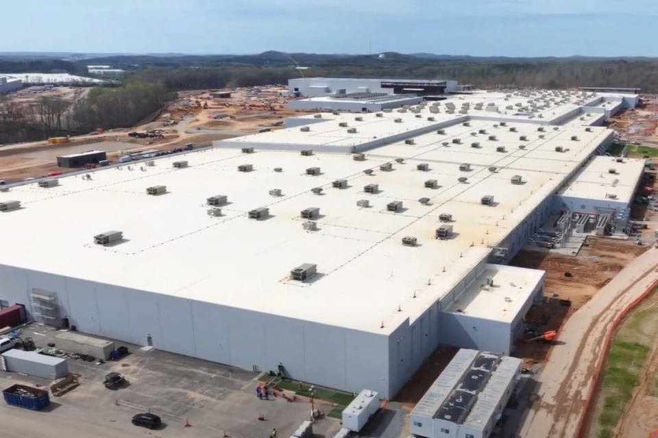 미국 조지아주에 위치한 한화큐셀 카터스빌 공장 전경. (사진=한화솔루션 큐셀부문)