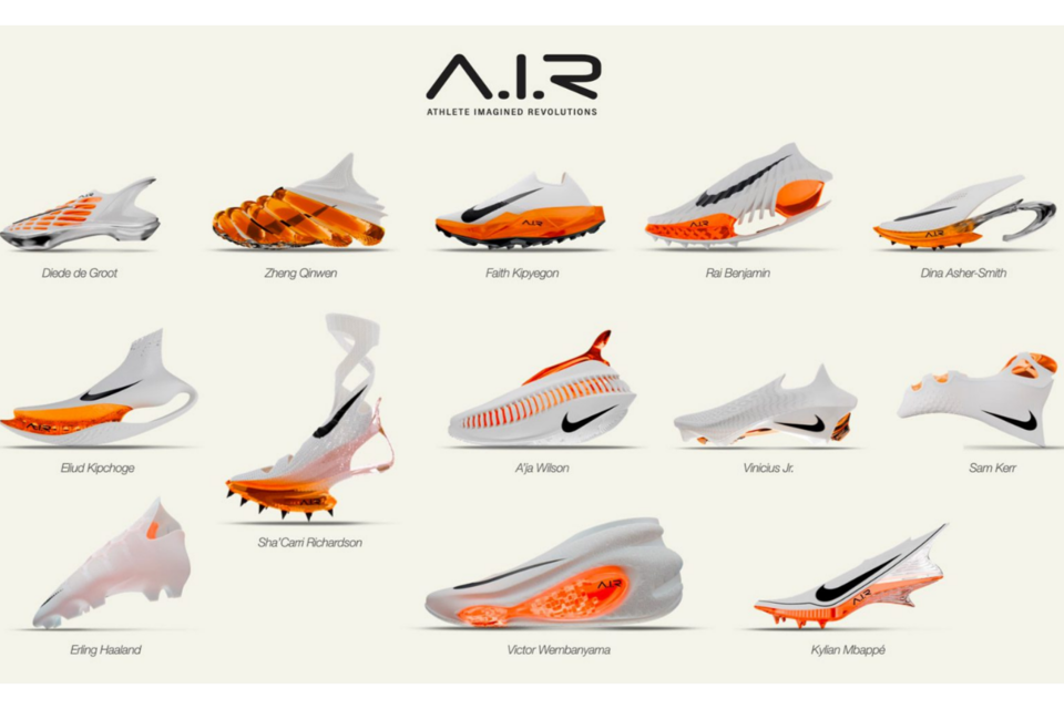 에이아이알 프로젝트의 결과물. (사진=나이키)