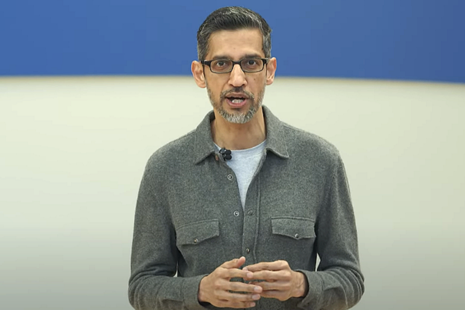 순다르 피차이 CEO. (사진=Google Youtube)