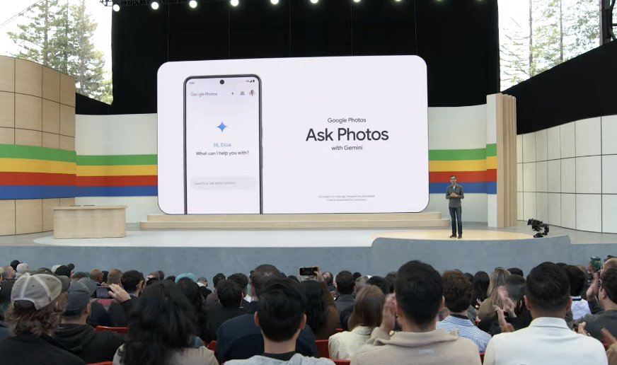 순다르 피차이 CEO가 발표하는 모습. (사진=Google Youtube)