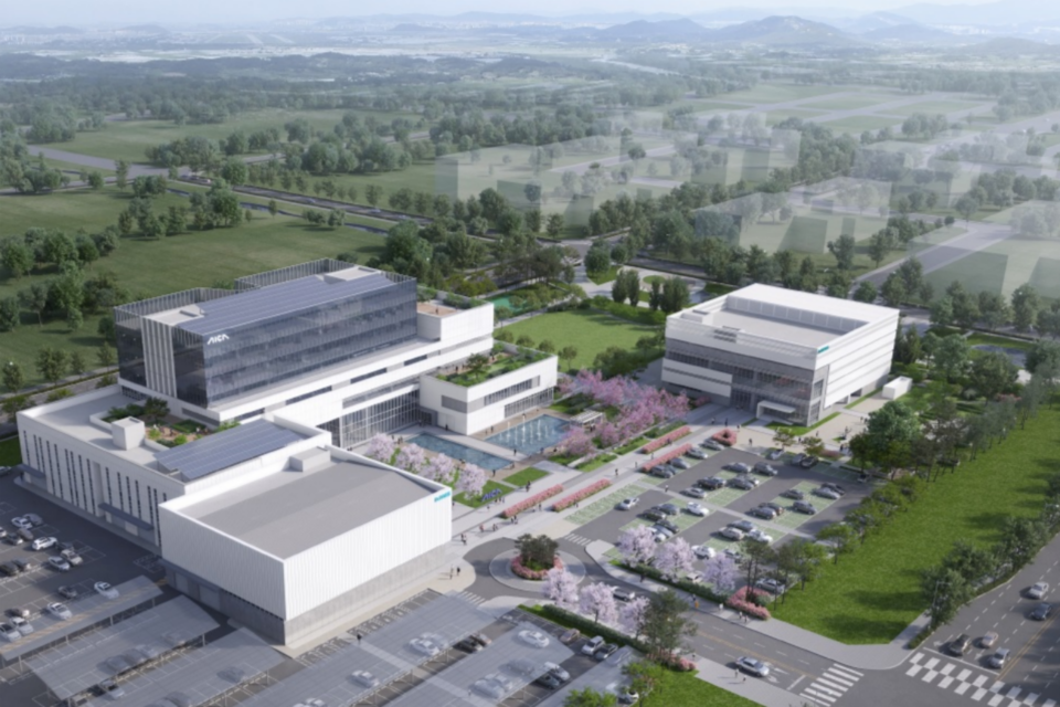 광주 첨단 3지구 AI 집적단지 조감도. (사진=인공지능산업융합사업단)