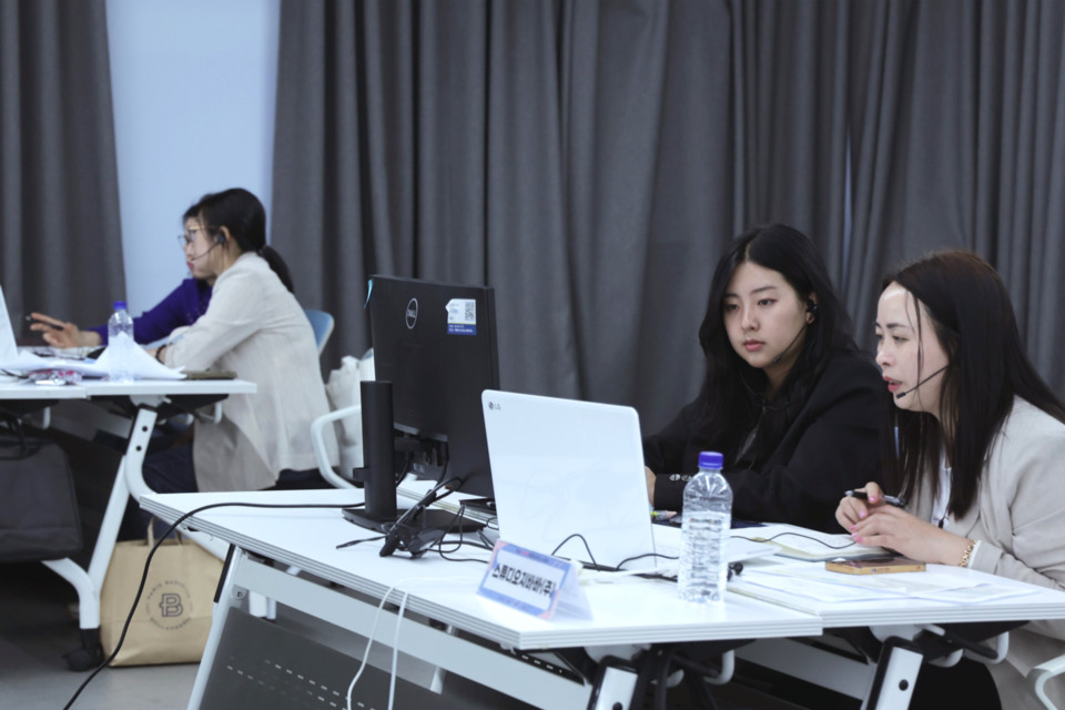 온라인 상담회 모습. (사진=광주정보문화산업진흥원)