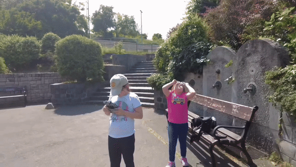 8살 여자 어린이가 직접 촬영한 드론 영상. (그래픽=LuLu traveling the world! Youtube)