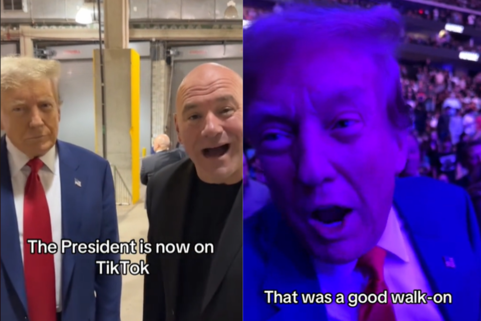 (사진=도널드 트럼프 전 대통령 틱톡)