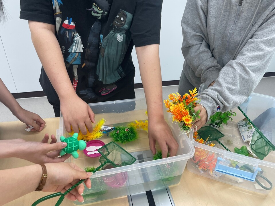 프로젝트에 앞서 자체 프로그램의 원활한 진행을 위해 학생들이 연습을 하고 있다. (사진=계원예술대학교 광고브랜드디자인학과)