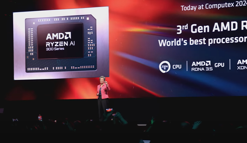 리사 수(Lisa Su) AMD CEO가 신제품을 소개하고 있다. (사진=AMD Youtube)