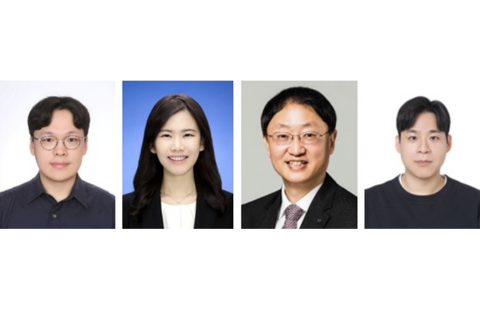 왼쪽부터 서울대 전기·정보공학부 윤형수 박사, 정수진 박사, 홍용택 교수, 스탠포드 박사후 연구원 이병문 박사(현 DGIST 교수). (사진=서울대학교 공과대학)