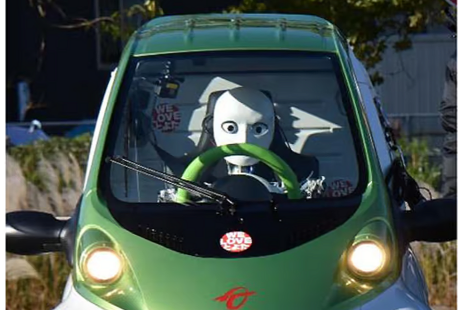 운전하는 휴머노이드 로봇 '무사시'. (사진=도쿄대학교 JSK연구소 조교수 켄토 카와하라즈카)