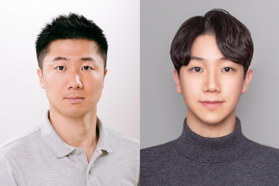 왼쪽부터 김상륜 교수, 김정현 석사과정생. (사진=지스트)
