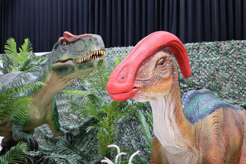 국립광주과학관 공룡특별전 ‘2024 다이노 월드’ 움직이는 공룡. (사진=국립광주과학관)