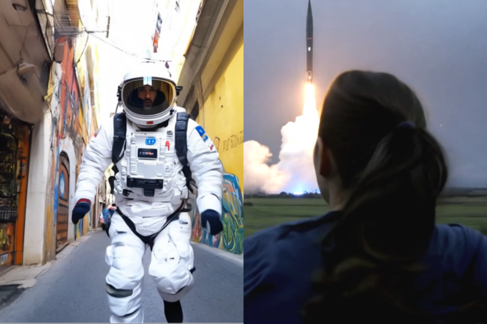 젠-3 알파로 만든 영상 갈무리. (사진=런웨이)