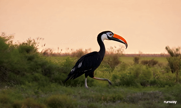 런웨이 젠-3 알파로 제작한 영상. (그래픽=런웨이)