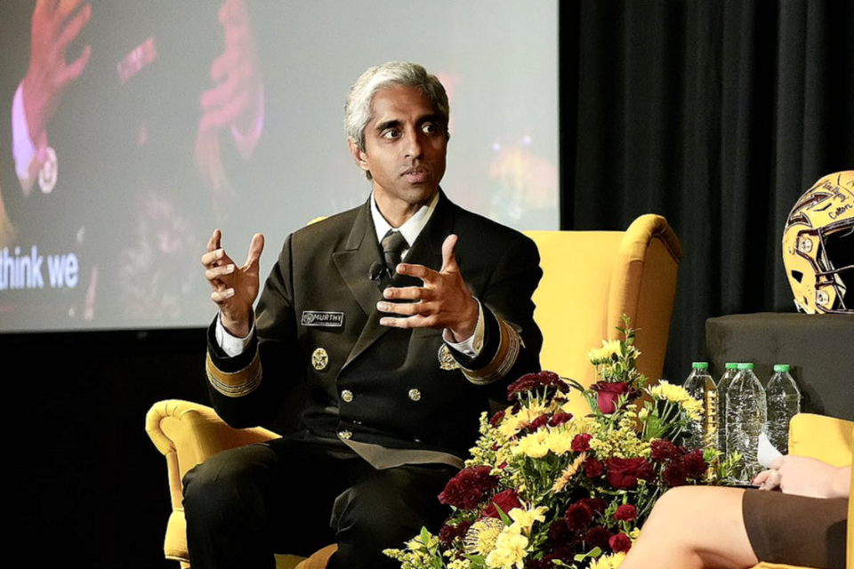 비벡 머시 미국 정부 공중보건국장. (사진=Dr. Vivek Murthy, U.S. Surgeon General X)