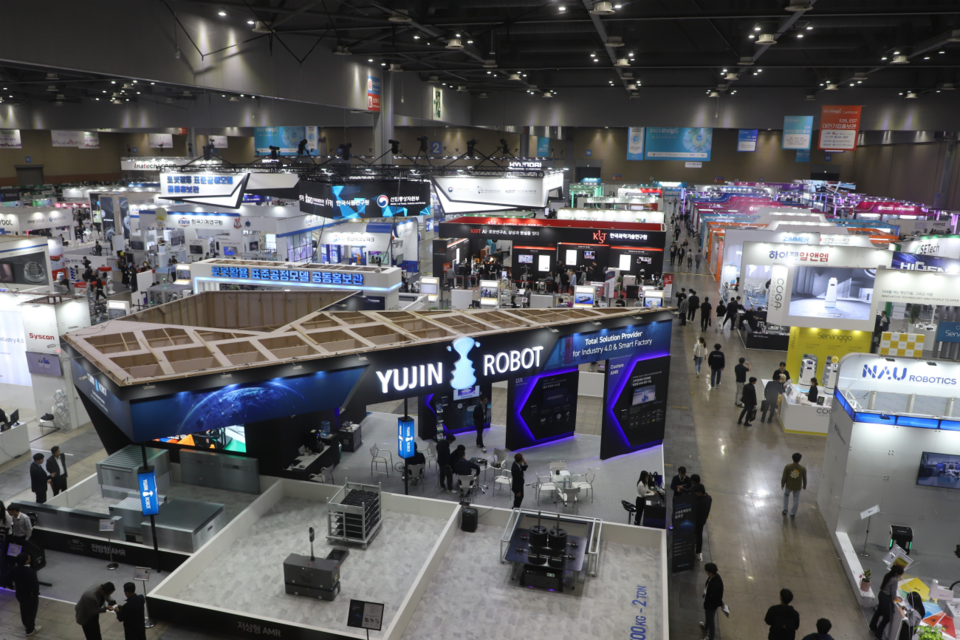 지난해 행사 현장. (사진=한국로봇산업협회)