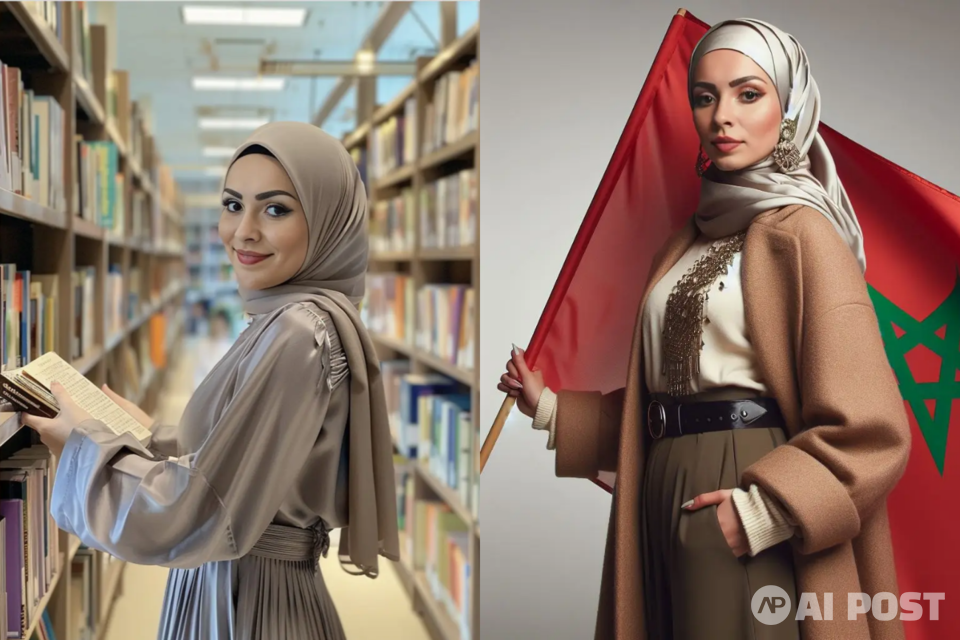 세계 최초 AI 미인대회에서 우승을 차지한 켄자 레일리. (사진=팬뷰 미스 AI)