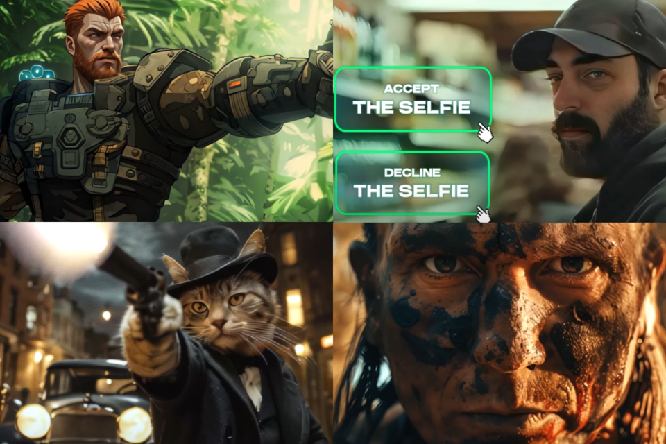 드림플레어 AI 크리에이터들이 제작한 AI 영화 갈무리. (사진=DreamFlare AI Youtube)