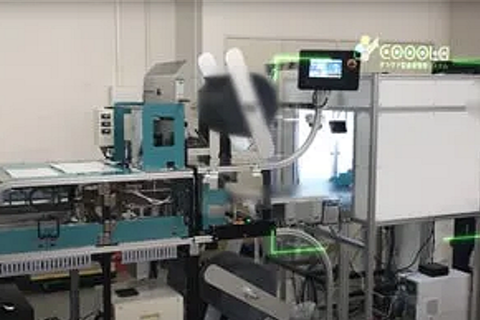 물류관리 플랫폼 COOOLa에 사용되는 검품 기계.(사진=브라이센코리아)