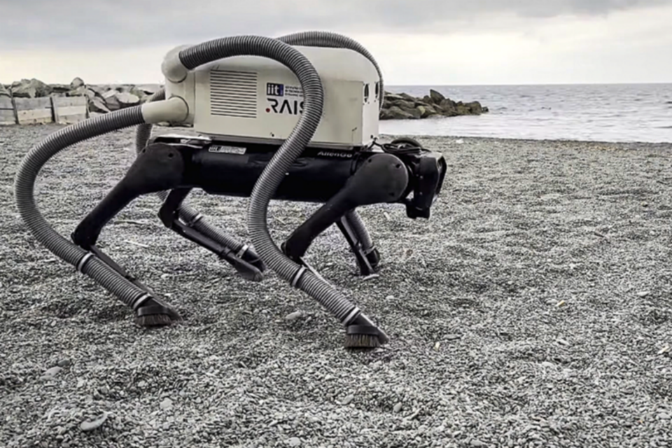 이탈리아의 한 연구진이 개발한 로봇개 '베로'. (사진=이탈리아 과학기술원)