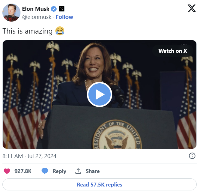 (사진=일론 머스크 X)