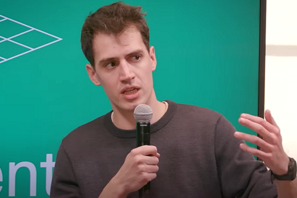 아서 멘쉬 미스트랄 AI 창업자. (사진=Sequoia Capital Youtube)