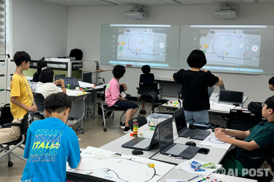 2024년 나주시 소프트웨어(SW)미래채움 캠프 운영 사진. (사진=전남정보문화산업진흥원)