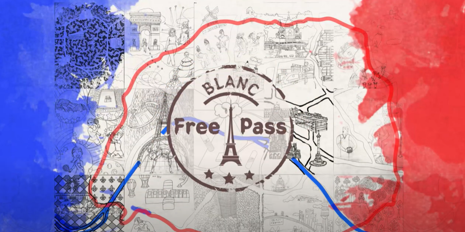 한국AI작가협회가 제작한 한불 특별 교류 영상 갈무리. (사진=한국AI작가협회)