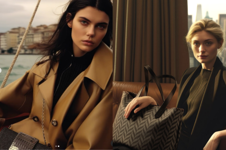 미셀라가 공개한 설립 15주년 기념 컬렉션 사진. AI로 제작됐다고 한다. (사진=미셀라)