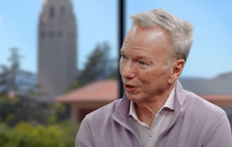 에릭 슈미트 전 구글 CEO. (사진=Stanford Graduate School of Business Youtube)