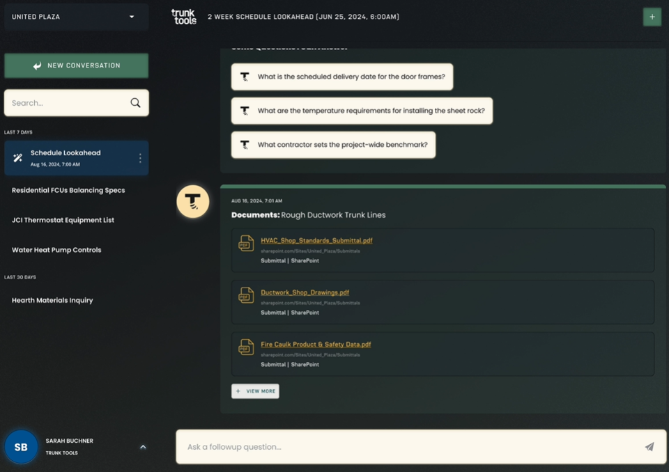 트렁크 툴스가 개발한 AI 에이전트. (사진=트렁크 툴스)