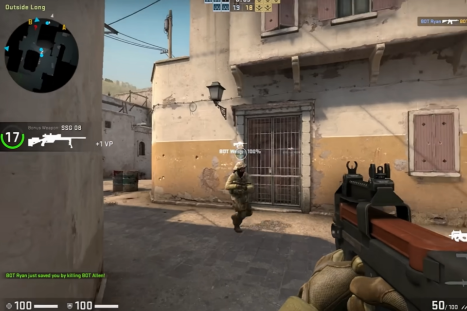 뉴럴링크의 뇌 임플란트 칩을 이식한 두 번째 환자가 PC 총게임을 즐기는 모습. (사진=뉴럴링크)