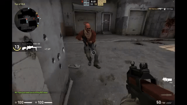 뉴럴링크의 뇌 임플란트 칩을 이식한 두 번째 환자가 PC 총게임을 즐기는 모습. (그래픽=뉴럴링크)