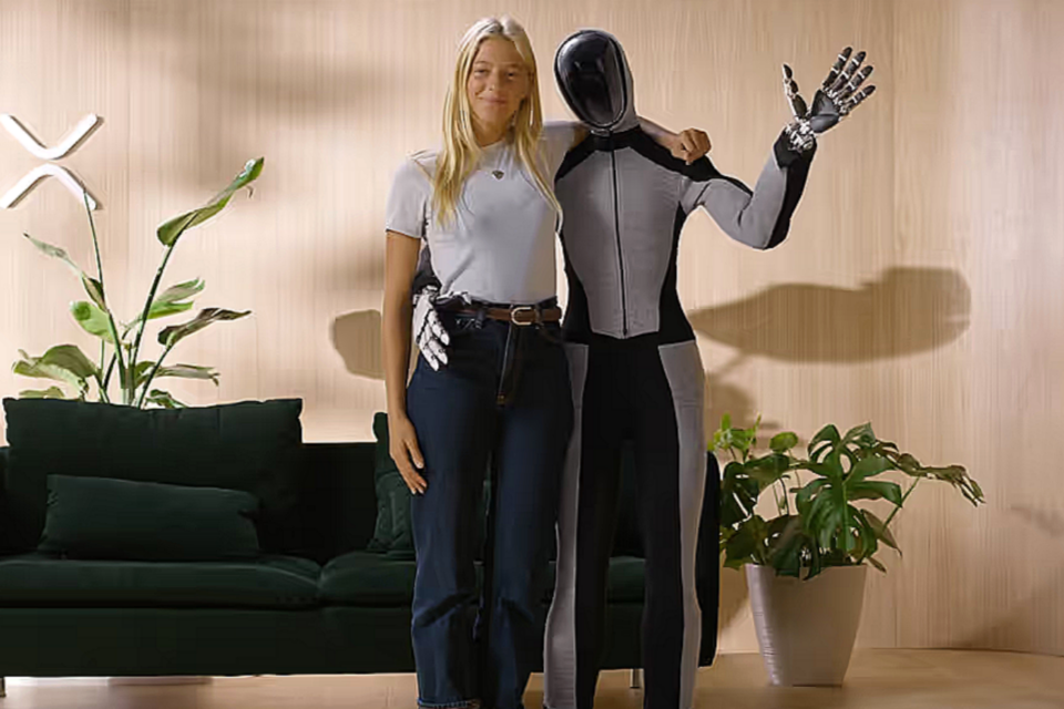 1X 테크놀로지스가 공개한 가정용 로봇 '네오'. (사진=1X)