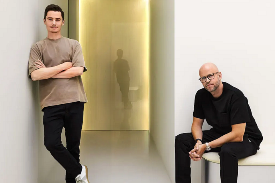 네코헬스를 설립한 얄마르 닐소네 CEO와 다니엘 에크. (사진=네코헬스)