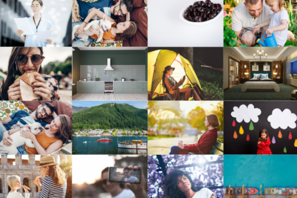 게티이미지가 제공하는 AI 훈련용 샘플 데이터. (사진=게티이미지)