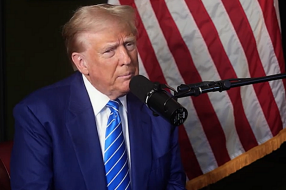 미국 공화당 대선후보인 도널드 트럼프 전 대통령. (사진=렉스 프리드먼 X)