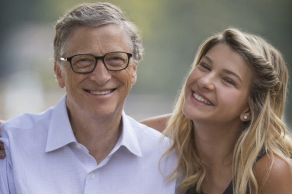 빌 게이츠와 그의 딸 피비 아델 게이츠. (사진=게이츠노트)