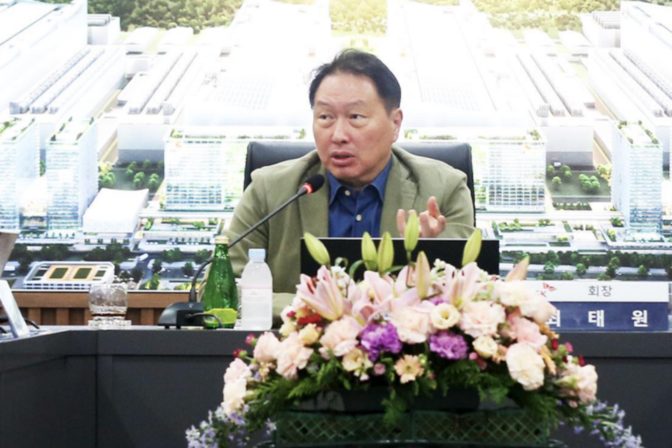 최태원 SK그룹 회장. (사진=SK하이닉스)