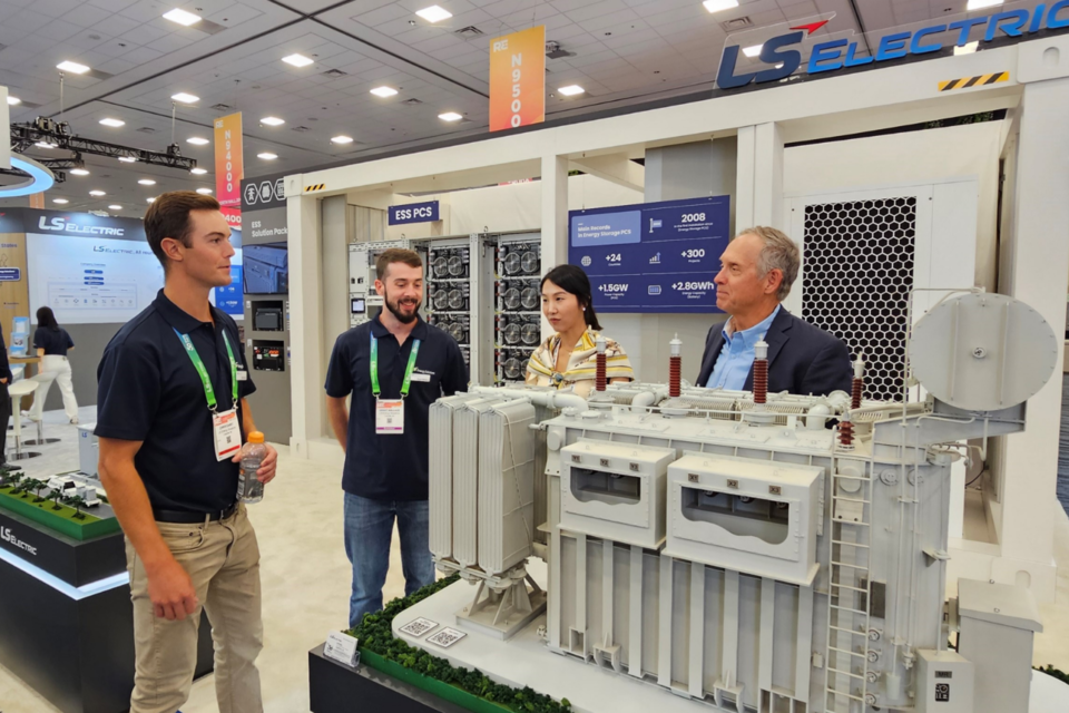 LS일렉트릭은 현지시간 10일부터 12일까지 3일간 미국 캘리포니아 애너하임 컨벤션센터에서 열리는 ‘RE+(Renewable Energy Plus) 2024’에 참가했다. (사진=LS일렉트릭)