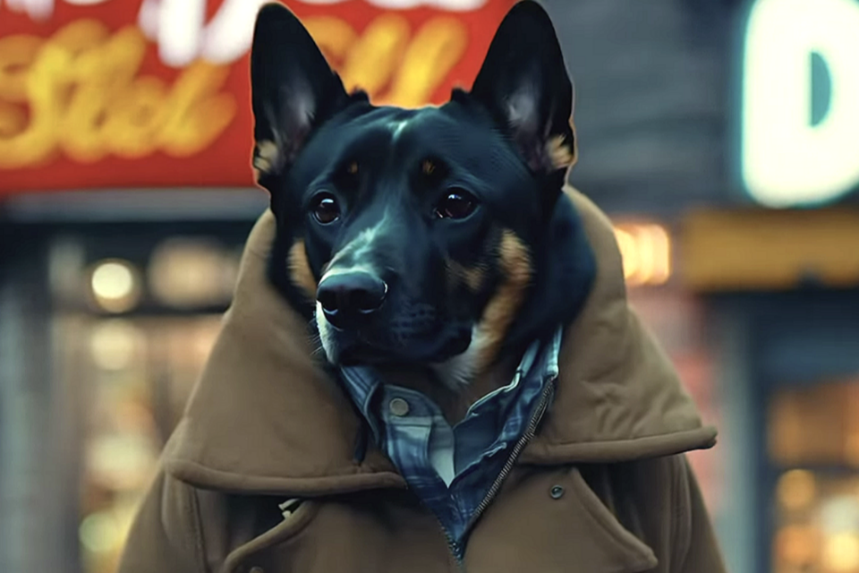 런웨이의 AI 모델로 만든 AI 영상 갈무리. (사진=런웨이)