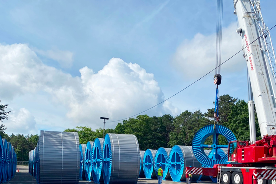 대한전선이 미국에서 케이블 포설을 준비하고 있다. (사진=대한전선)