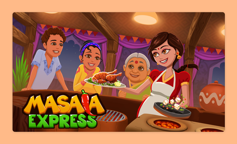 KGEN의 대표 요리 게임 ‘Masala Express’ (사진=라이트스케일)