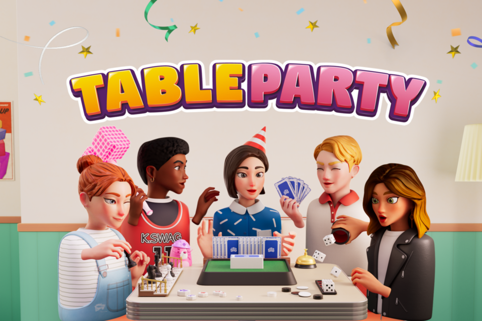 VR 보드게임 플랫폼 ‘테이블파티(Table Party)’. (사진=다이브엑스알)