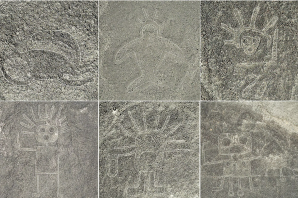 일본 연구진이 새롭게 발견한 나스카 지상화. (사진=야마가타대학 연구팀)