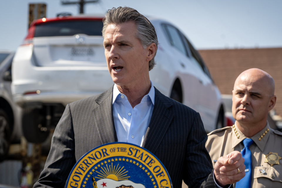 개빈 뉴섬 미국 캘리포니아 주지사. (사진=California Governor X)