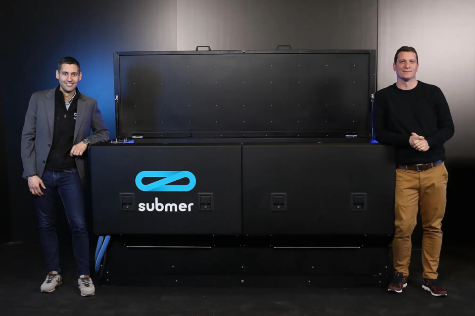 서브머 공동 설립자인 폴 발스 CFO와 다니엘 포프 CTO. (사진=서브머)