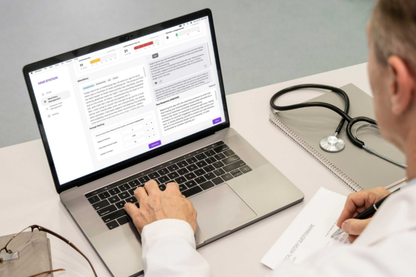 일기 분석 예시 화면. (사진=닥터프레소)