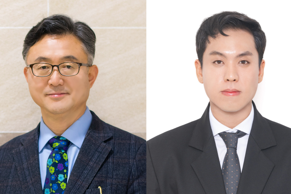 왼쪽부터 신소재공학부 이광희 교수, 히거신소재연구센터 김주현 박사. (사진=지스트)