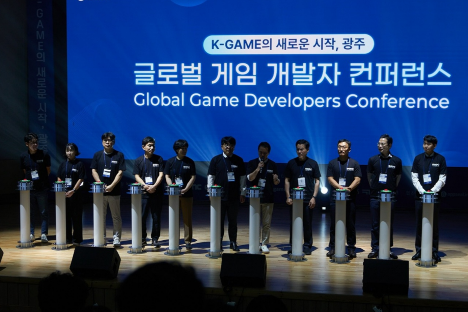 글로벌 게임 개발자 컨퍼런스 개막식. (사진=GICON)
